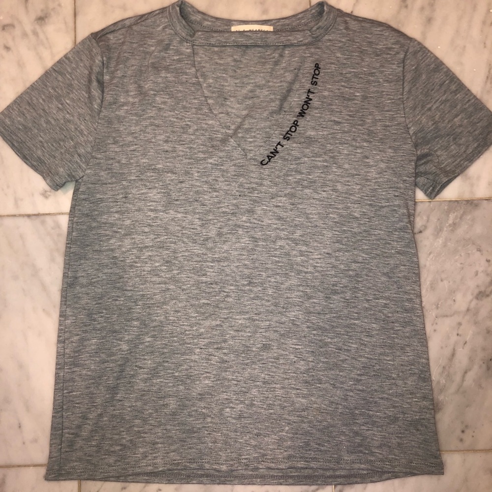 Cut-out Shirt